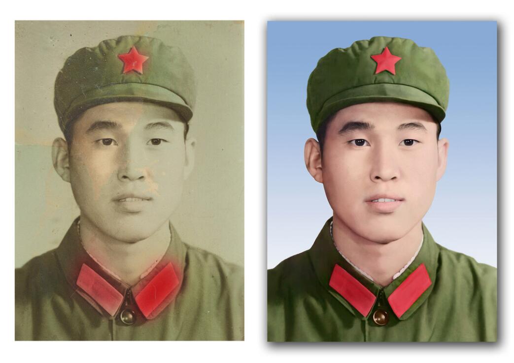 三乡镇破损照片修复-18